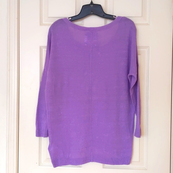 H&M Woman's Linen/Cotton Loose fit lightweight sweater. - Picture 2 of 5